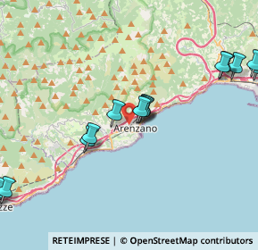 Mappa Viale Carlin, 16011 Arenzano GE, Italia (5.38059)