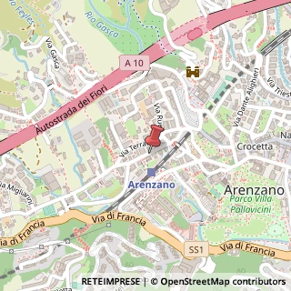 Mappa Viale Carlin, 39, 16011 Arenzano, Genova (Liguria)