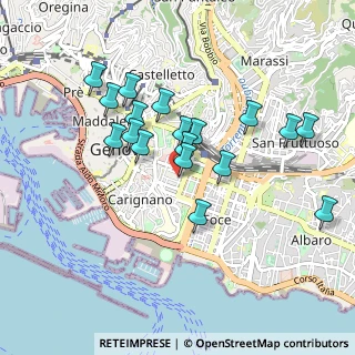 Mappa Via malta, 16121 Genova GE, Italia (0.83722)