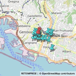 Mappa Via malta, 16121 Genova GE, Italia (0.3895)