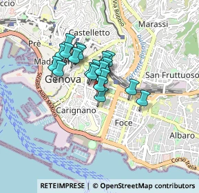 Mappa Via malta, 16121 Genova GE, Italia (0.585)