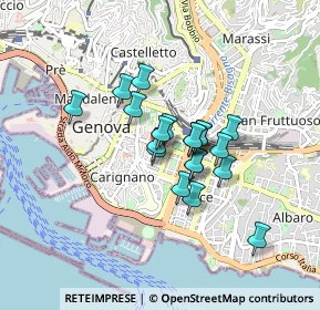 Mappa Via malta, 16121 Genova GE, Italia (0.586)