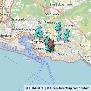 Mappa Via malta, 16121 Genova GE, Italia (0.94389)