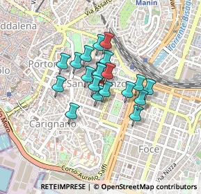 Mappa Via malta, 16121 Genova GE, Italia (0.287)