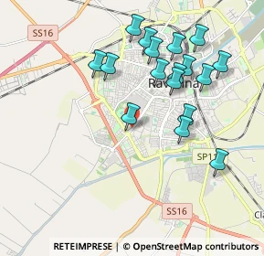 Mappa Viale Falcone Giovanni, 48124 Ravenna RA, Italia (1.94412)