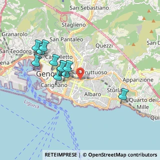 Mappa Via Armenia, 16129 Genova GE, Italia (1.81545)