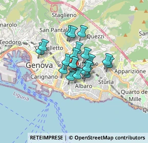Mappa Via Francesco Dassori, 16145 Genova GE, Italia (0.9885)