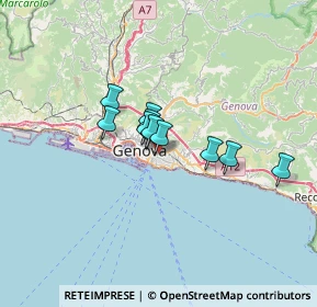 Mappa Via Francesco Dassori, 16145 Genova GE, Italia (4.04455)