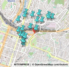 Mappa Via Francesco Dassori, 16145 Genova GE, Italia (0.432)