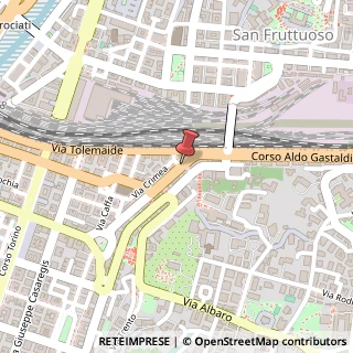 Mappa Via montevideo 4, 16129 Genova, Genova (Liguria)