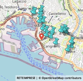 Mappa Piazza di Sarzano, 16123 Genova GE, Italia (0.8985)