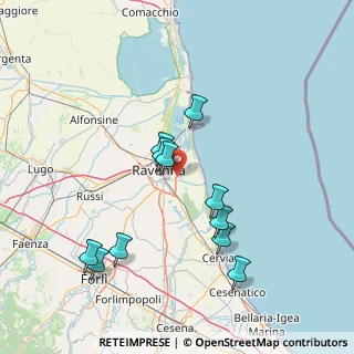 Mappa Via Pietro degli Onesti, 48121 Porto Fuori RA, Italia (14.88091)
