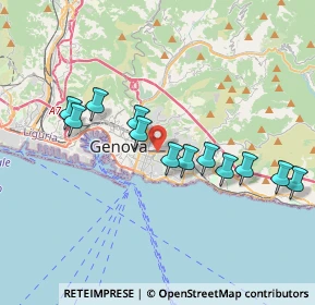 Mappa Via Francesco Dassori, 16131 Genova GE, Italia (3.555)