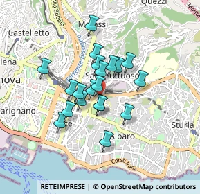 Mappa Via Francesco Dassori, 16131 Genova GE, Italia (0.6325)