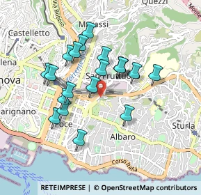 Mappa Via Francesco Dassori, 16131 Genova GE, Italia (0.785)