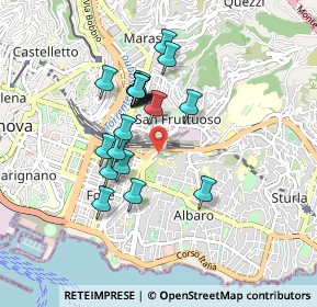 Mappa Via Francesco Dassori, 16131 Genova GE, Italia (0.7355)