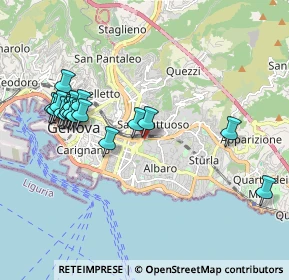 Mappa Via Francesco Dassori, 16131 Genova GE, Italia (2.04667)