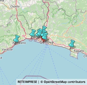 Mappa Rampa della Lanterna, 16149 Genova GE, Italia (22.23833)