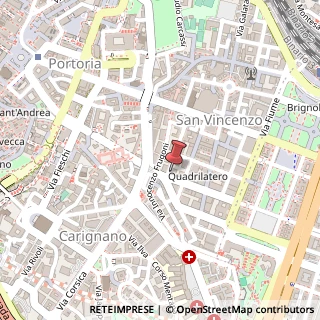 Mappa Via Anton Maria Maragliano, 10/1, 16121 Genova, Genova (Liguria)