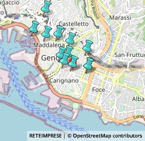 Mappa Via Carlo, 16121 Genova GE, Italia (0.66917)