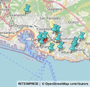 Mappa Via Carlo, 16121 Genova GE, Italia (1.58)