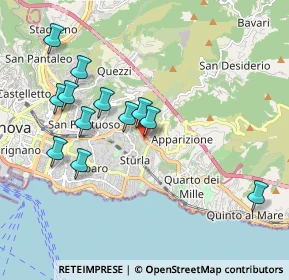 Mappa C.so Europa, 16132 Genova GE, Italia (1.9425)