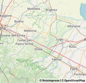 Mappa 40027 Imola BO, Italia (11.1385)