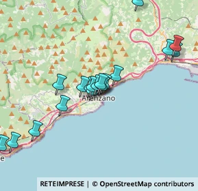 Mappa Via S. Giobatta, 16011 Arenzano GE, Italia (4.1625)