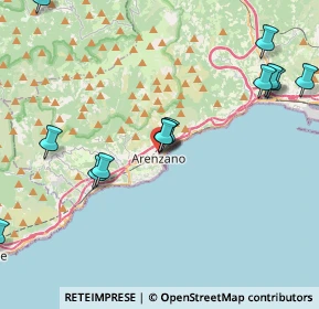 Mappa Via S. Giobatta, 16011 Arenzano GE, Italia (4.91154)