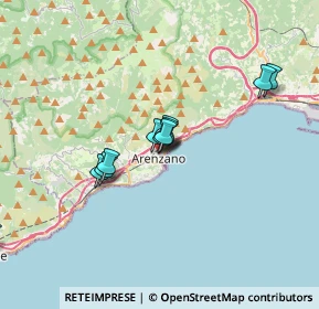 Mappa Via S. Giobatta, 16011 Arenzano GE, Italia (3.41667)