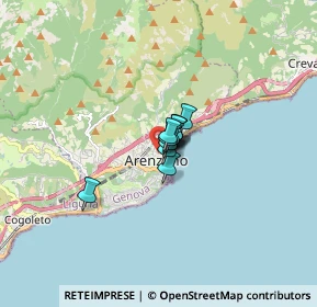 Mappa Via S. Giobatta, 16011 Arenzano GE, Italia (0.52091)