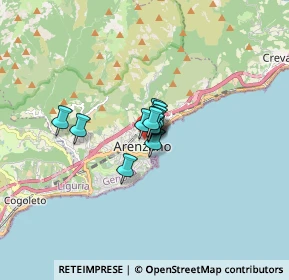 Mappa Via S. Giobatta, 16011 Arenzano GE, Italia (0.63917)