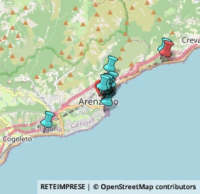 Mappa Via S. Giobatta, 16011 Arenzano GE, Italia (0.83154)