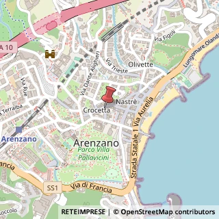 Mappa Via Capitan Romeo, 25, 16011 Arenzano, Genova (Liguria)