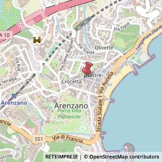 Mappa Via Serafino Maria Rapallo,  49, 16011 Arenzano, Genova (Liguria)