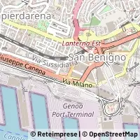 Karte Genova