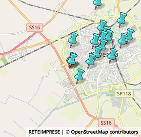 Mappa Viale Giuseppe Saragat, 48124 Ravenna RA, Italia (1.93529)