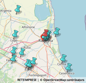 Mappa Viale Giuseppe Saragat, 48124 Ravenna RA, Italia (15.80611)