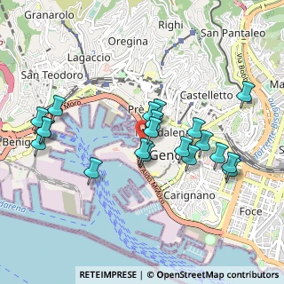 Mappa Sottopasso di Caricamento, 16128 Genova GE, Italia (0.9625)
