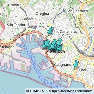 Mappa Sottopasso di Caricamento, 16128 Genova GE, Italia (0.43929)