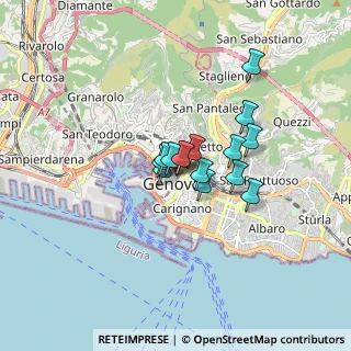 Mappa Via XXV Aprile, 16123 Genova GE, Italia (0.99333)