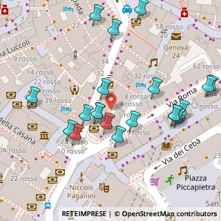 Mappa Via di S. Sebastiano, 16123 Genova GE, Italia (0.0705)