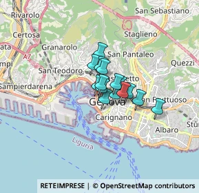 Mappa Via Banchi, 16123 Genova GE, Italia (0.80133)