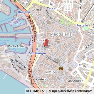 Mappa Piazza de marini 7/r, 16100 Genova, Genova (Liguria)