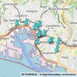 Mappa Piazza Senarega, 16123 Genova GE, Italia (0.62643)
