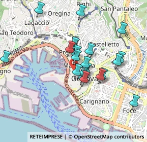 Mappa Piazza Banchi, 16123 Genova GE, Italia (0.8075)