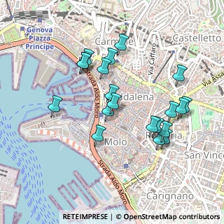 Mappa Via Banchi, 16123 Genova GE, Italia (0.4585)