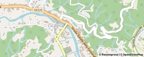 Mappa Cicagna