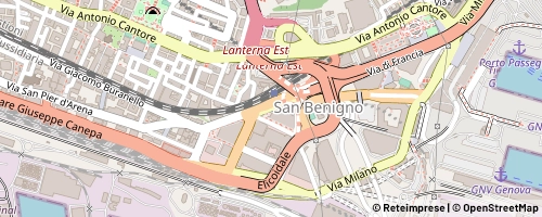 Mappa Génova