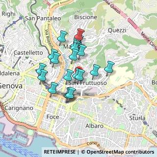 Mappa 16143 Genova GE, Italia (0.7025)